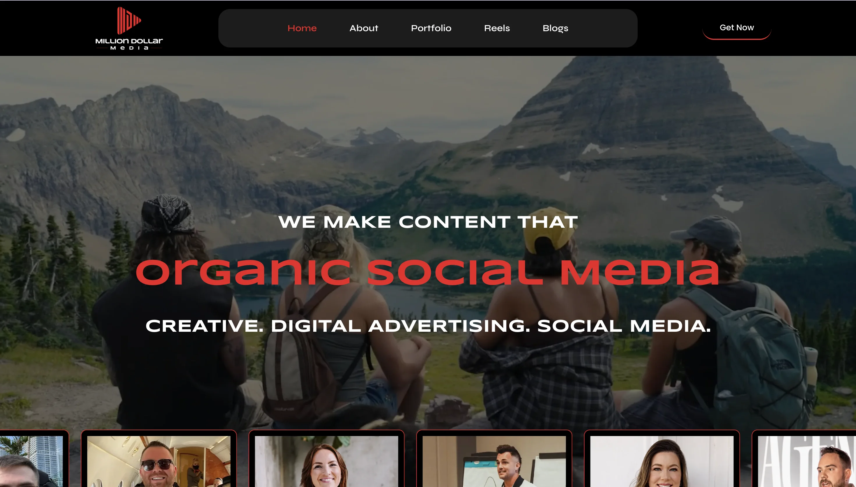 Million Dollar Media project screenshot